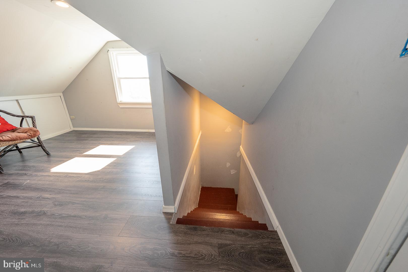 136 Summit Avenue Upper Darby, PA 19082 - Photo 27 of 48 a view of entryway and hall with wooden floor