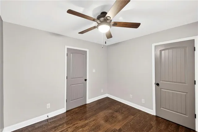 wooden floor in an empty room