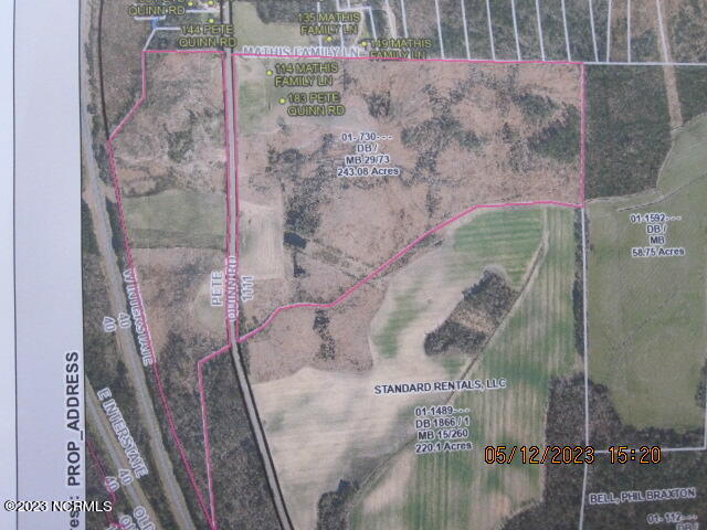 0 Pete Quinn Road Warsaw, NC 28398 - Photo 2 of 25 Aerial