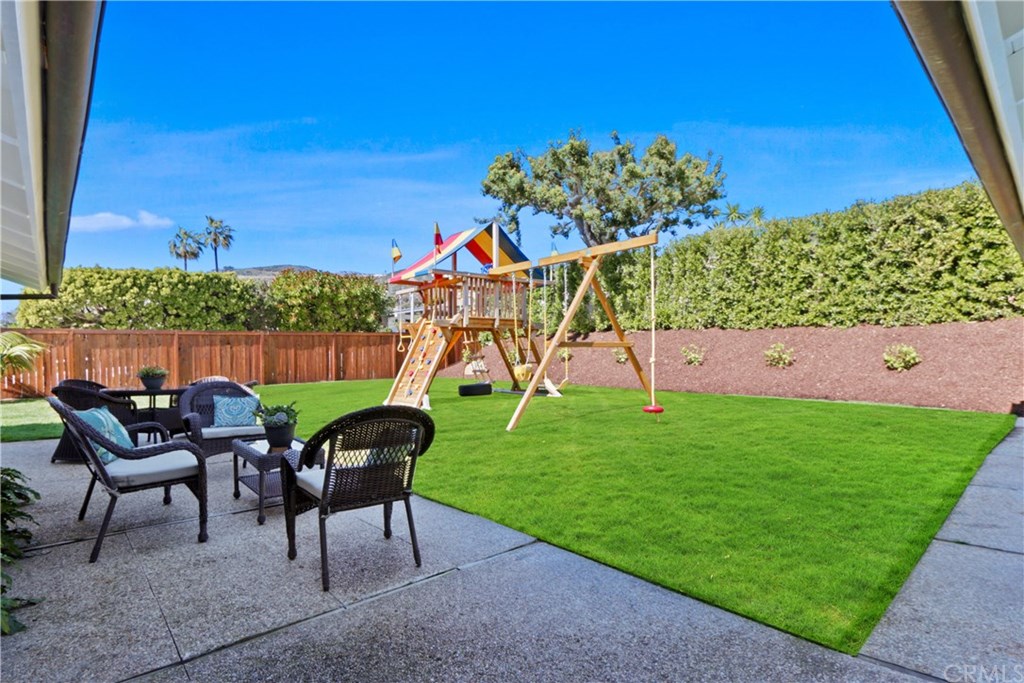 32682 7 Seas Drive Dana Point, CA 92629 - Photo 10 of 32 Showing off the total privacy wraparound backyard provides which is very hard to find so close to pristine beaches. A very short walk to Salt Creek by Ritz Carlton.