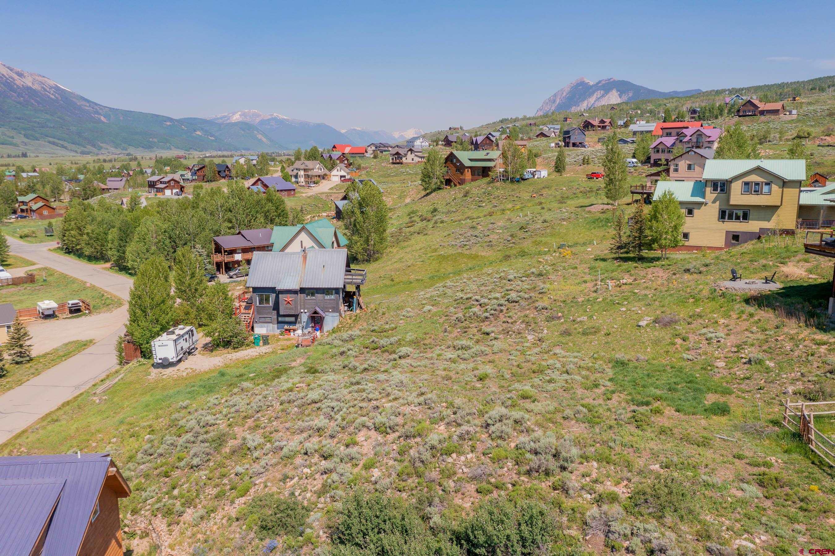 141 Haverly Street Crested Butte, CO 81224 - Photo 20 of 25 an aerial view of residential house with an outdoor space
