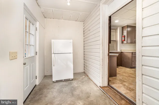 a view of empty room