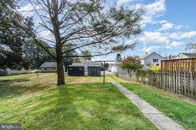 a view of outdoor space and yard