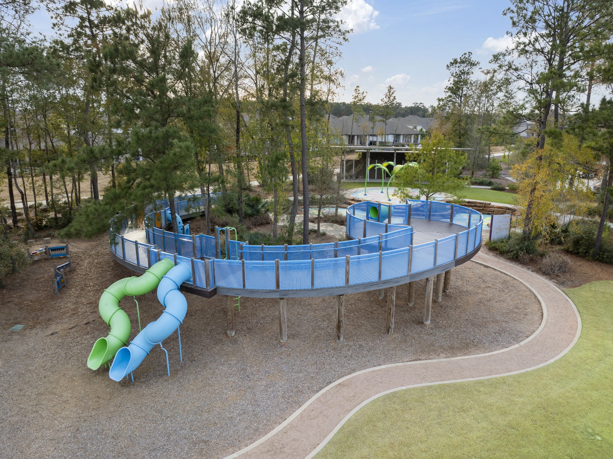 15834 Moran Meadow Street Conroe, TX 77302 - Photo 37 of 41 a view of a swimming pool with a patio