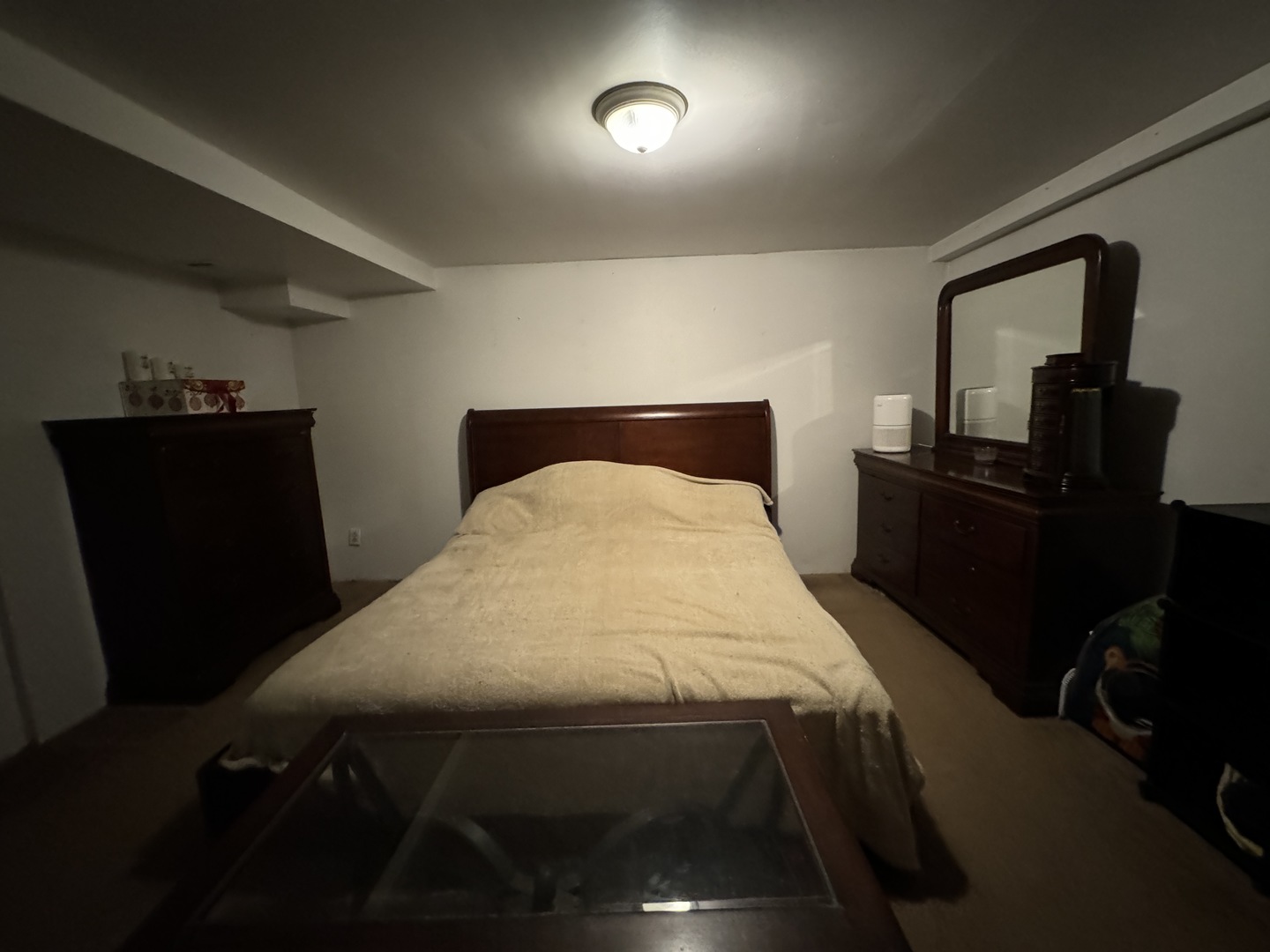 215 Ash Road Kingston, IL 60145 - Photo 8 of 9 a bedroom with a bed and wooden floor