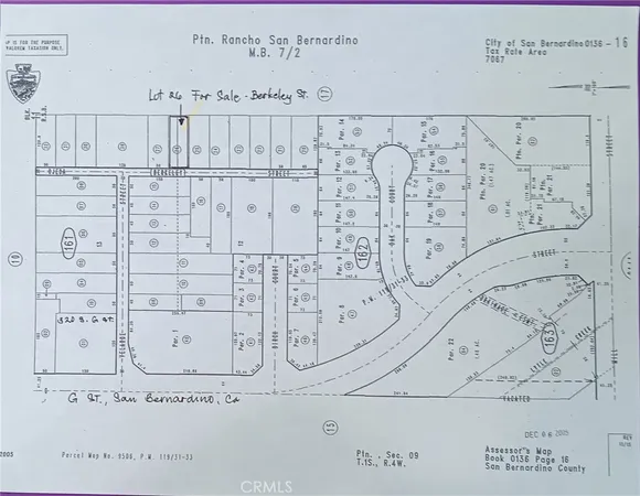 $75,000 | 0 Berkeley, San Bernardino, CA 92410