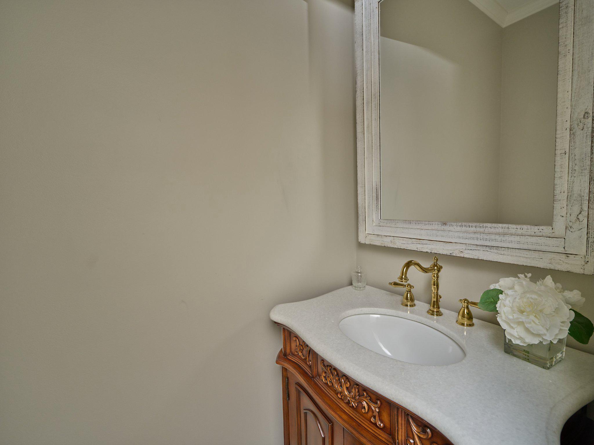 27 Sentinel Road, Unit 139 Washington Crossing, PA 18977 - Photo 12 of 37 Elegant powder room with vintage charm.