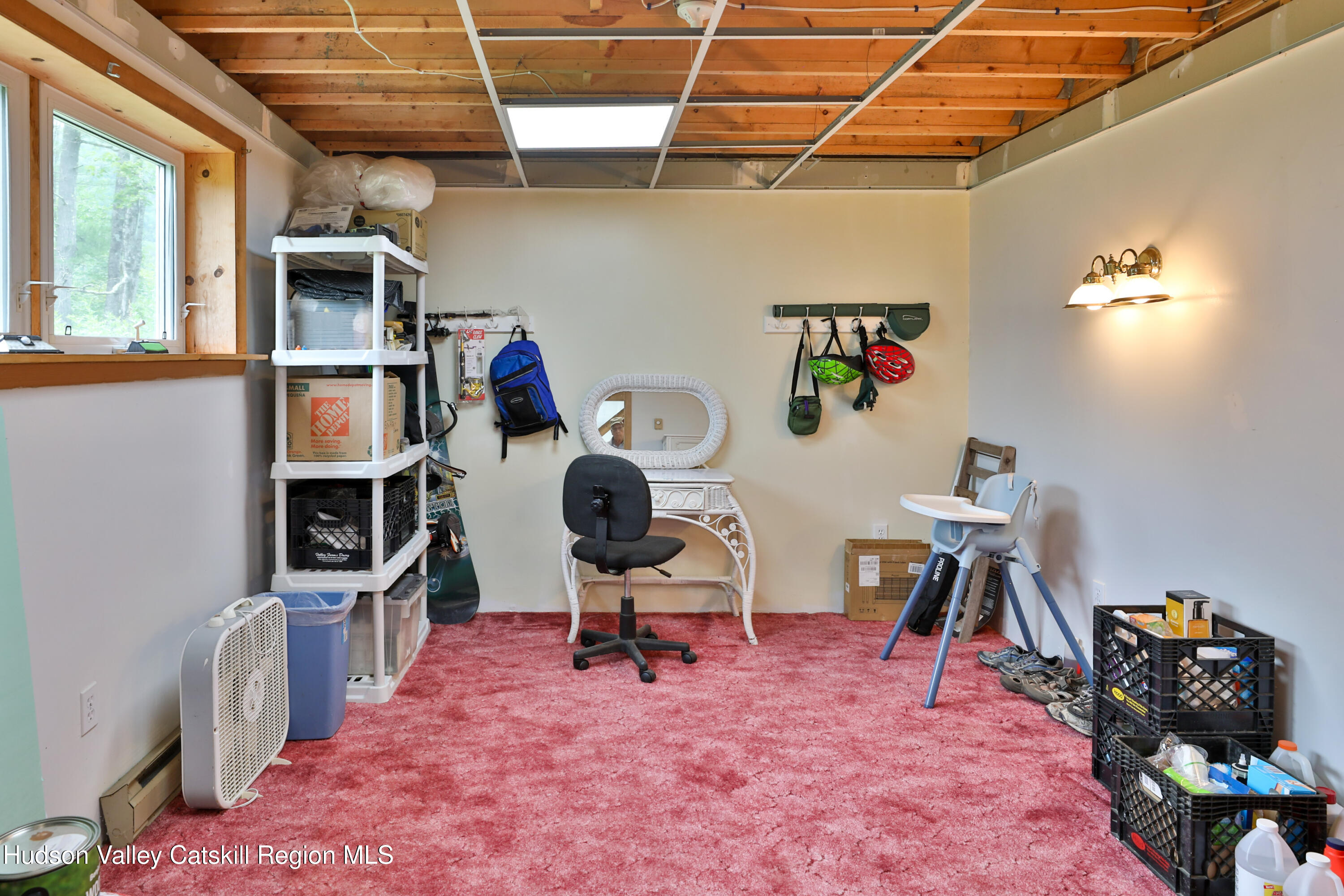 68 Garfield Road Phoenicia, NY 12464 - Photo 21 of 43 a view of a workspace with furniture