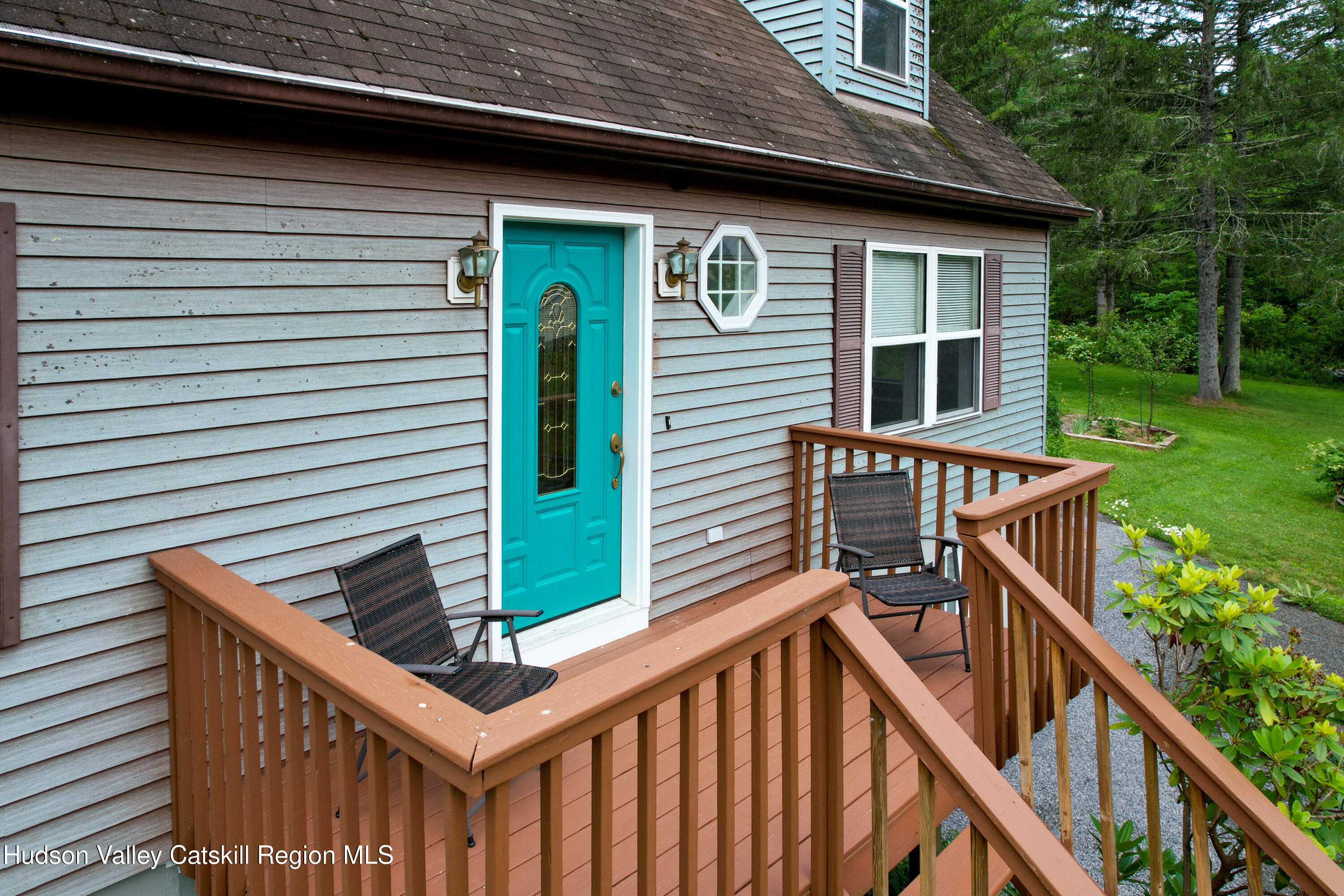 68 Garfield Road Phoenicia, NY 12464 - Photo 22 of 43 a view of a house with backyard and deck