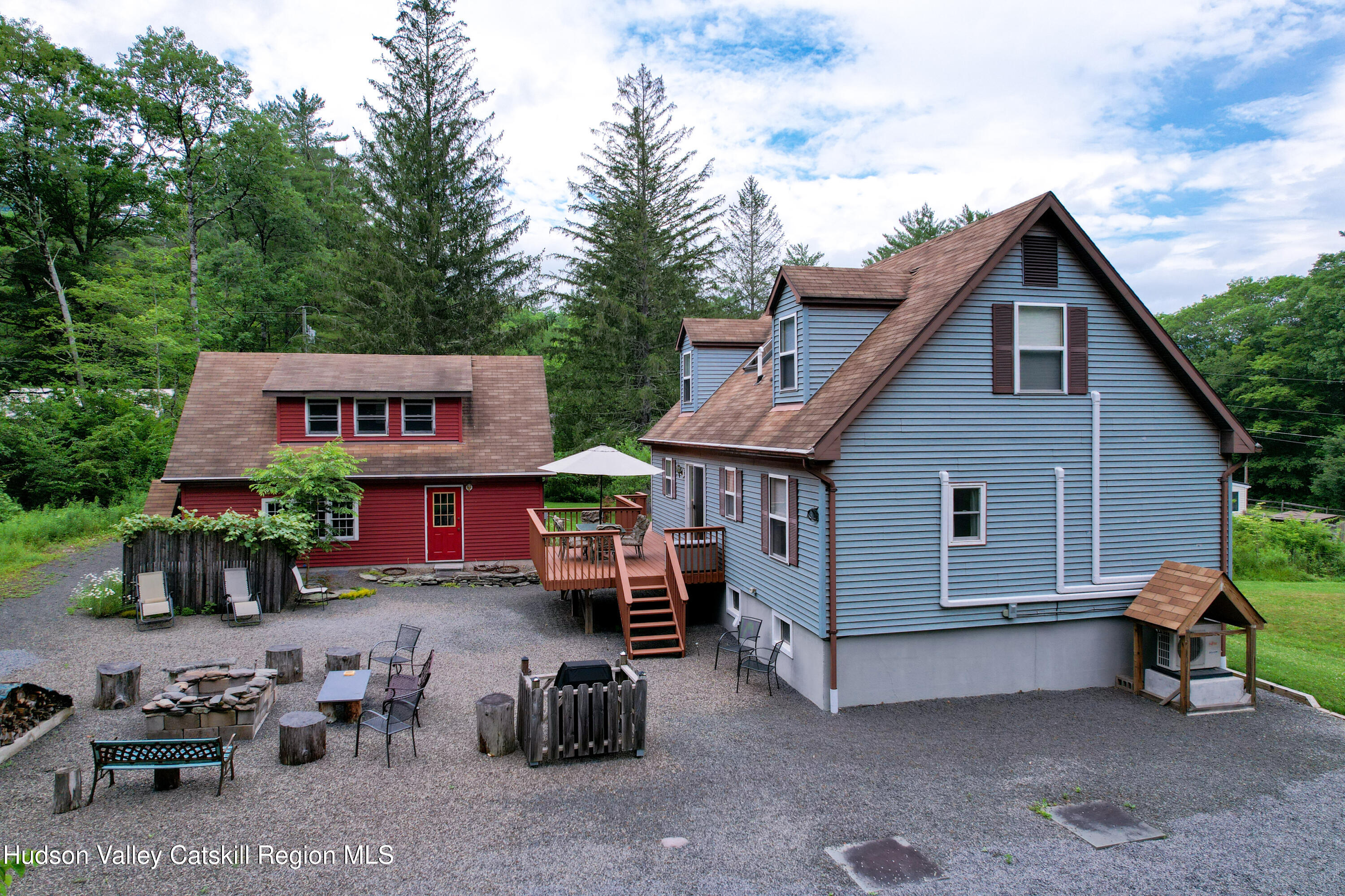 68 Garfield Road Phoenicia, NY 12464 - Photo 26 of 43 a view of a car park in front of house