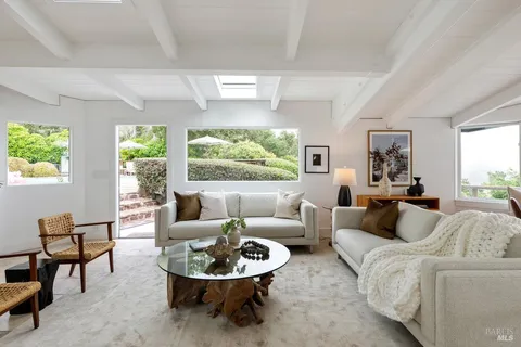 a bedroom with a bed and a walk in closet