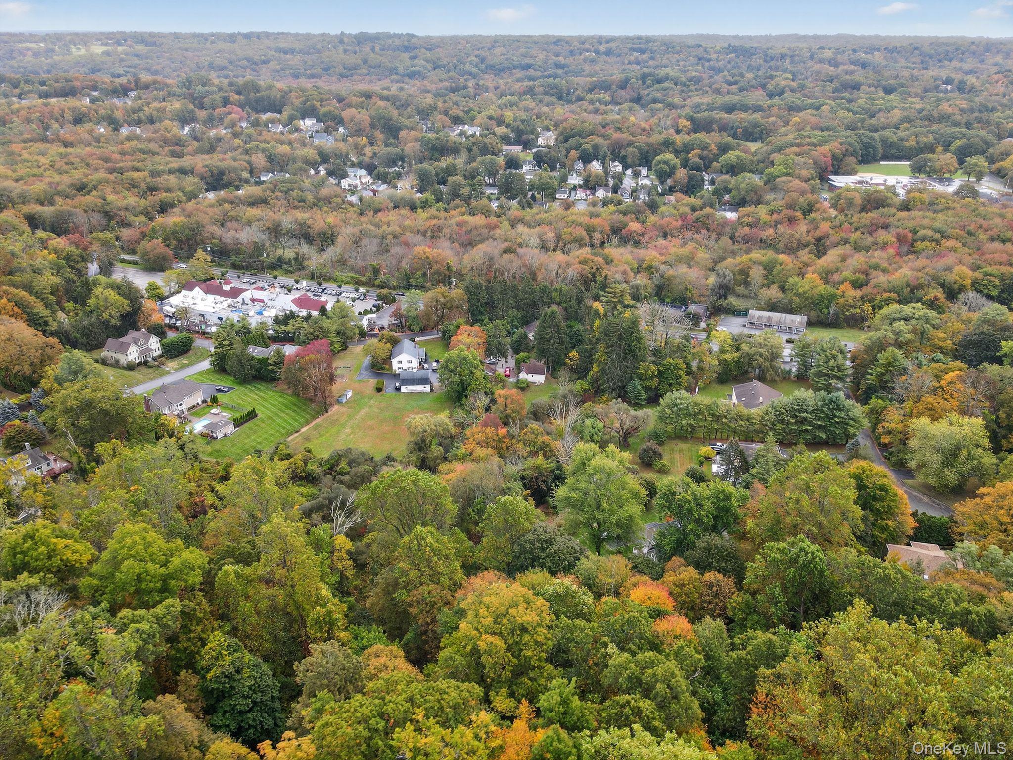 20 Old Mt Kisco Road Armonk, NY 10504 - Photo 16 of 50 an aerial view of a houses with city and green space
