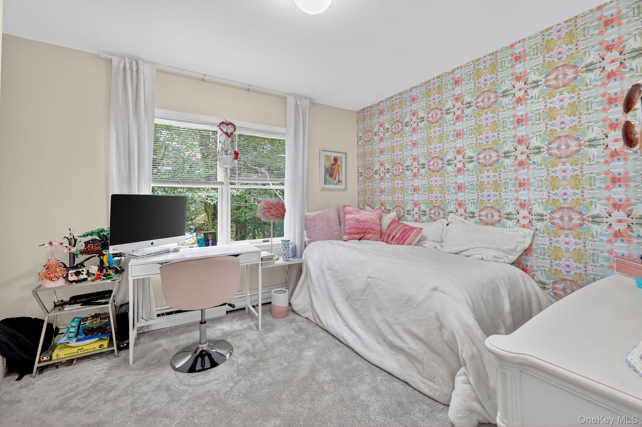 20 Old Mt Kisco Road Armonk, NY 10504 - Photo 37 of 50 a bedroom with a bed and a desk