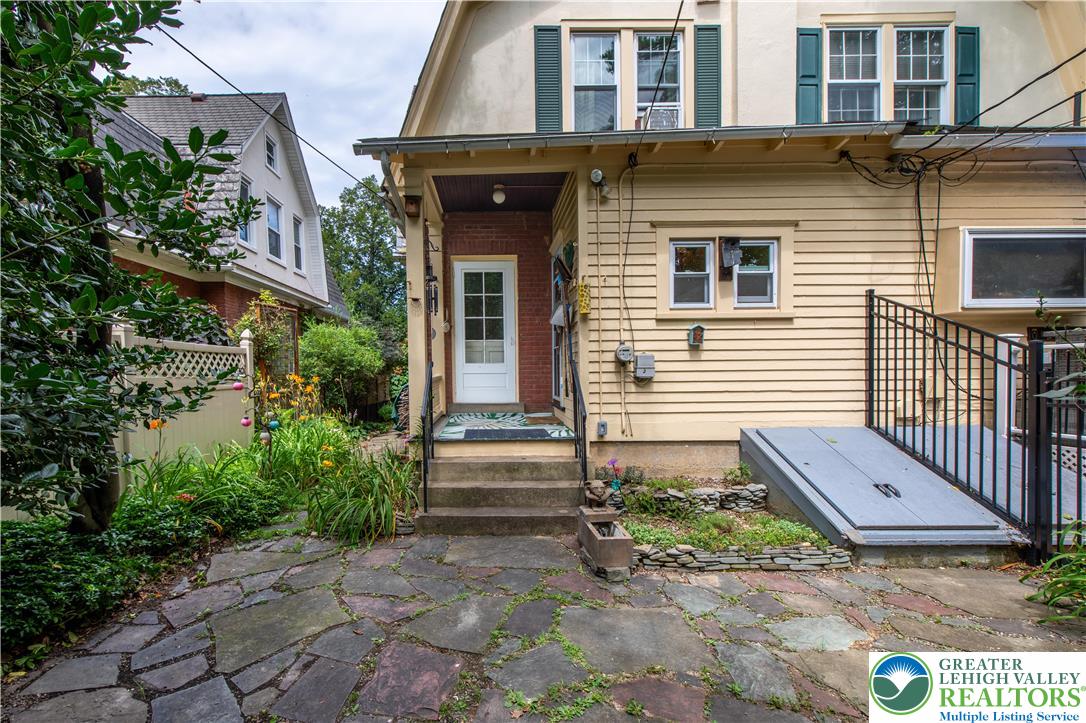 1722 Maple Street Bethlehem, PA 18017 - Photo 22 of 30 a front view of a house with garden