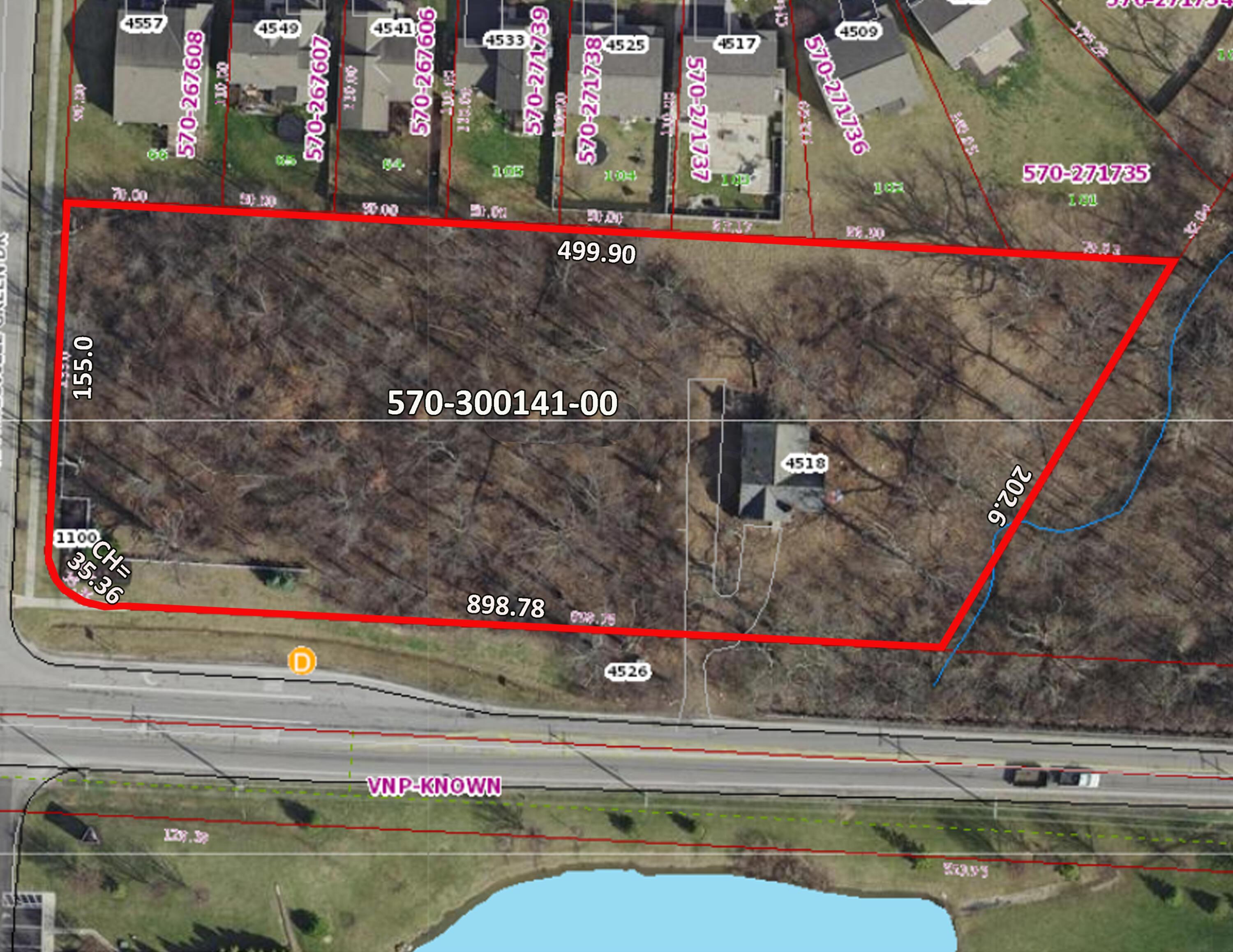4518 Hall Road Columbus, OH 43228 - Photo 2 of 8 Aerial Map