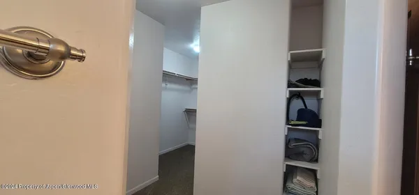 a view of closet