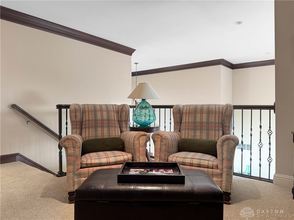 4096 Middle Urbana Road Urbana, OH 43078 - Photo 74 of 96 This inviting loft area provides a cozy retreat, perfect for relaxation or quiet conversation.