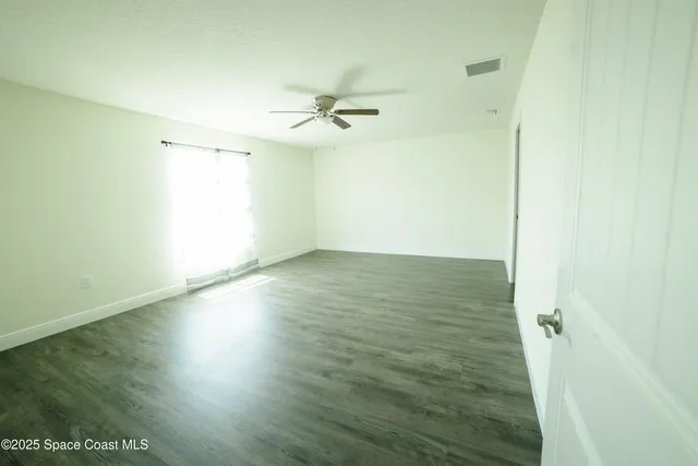 wooden floor in an empty room