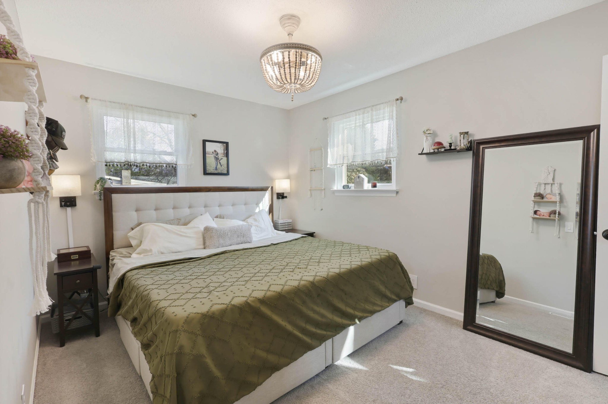 1881 Three Notch Road Ringgold, GA 30736 - Photo 15 of 27 a bedroom with a bed and a mirror