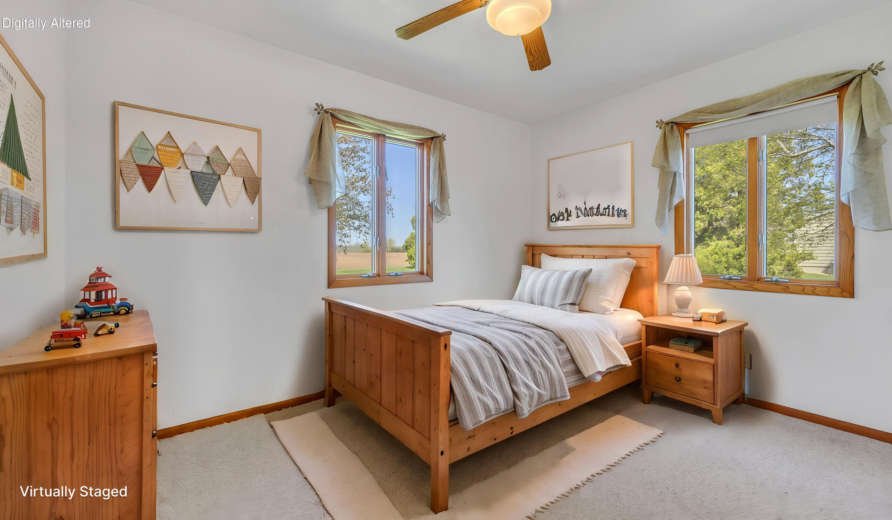 W2184 Rowe Road Herman, WI 53083 - Photo 20 of 40 Bedroom 3 - Virtually Staged