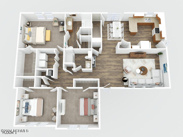 115 Youpon Drive Hubert, NC 28539 - Photo 4 of 76 1st floor