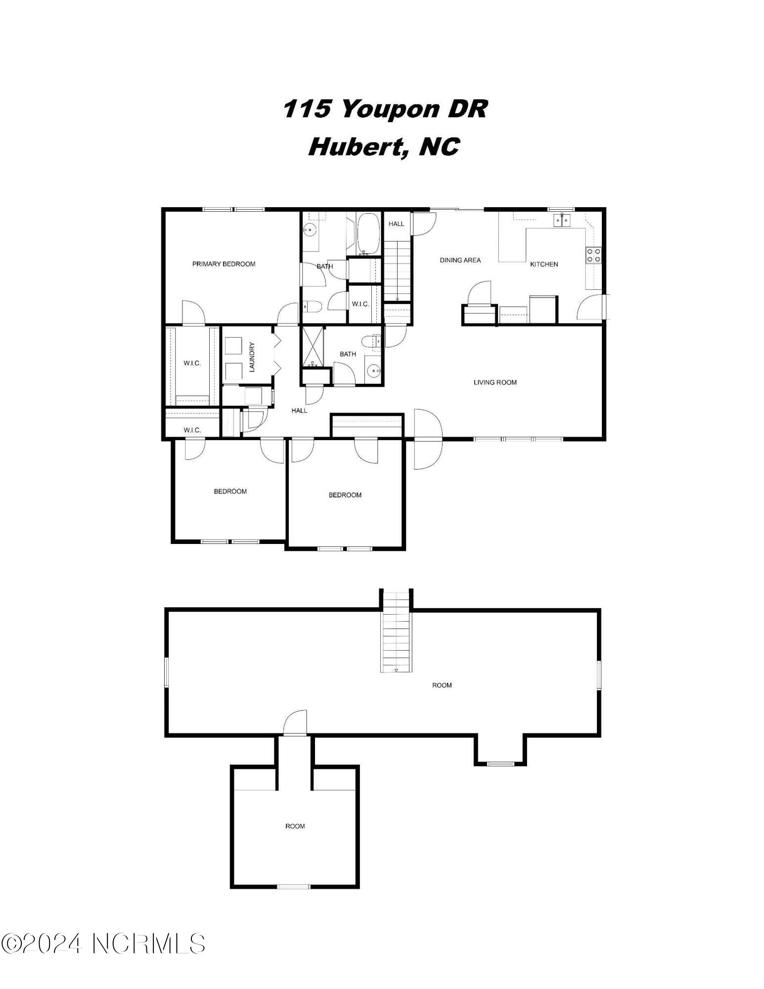 115 Youpon Drive Hubert, NC 28539 - Photo 76 of 76 115 Youpon Layout Genral_Page_1
