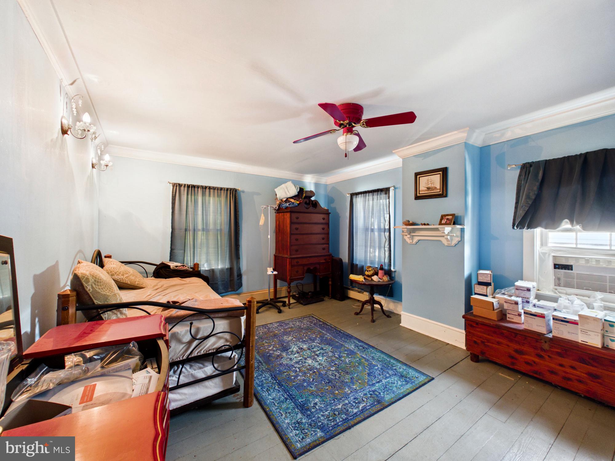 20488 Nanticoke Road Nanticoke, MD 21840 - Photo 10 of 32 Charming blue-hued bedroom retreat.