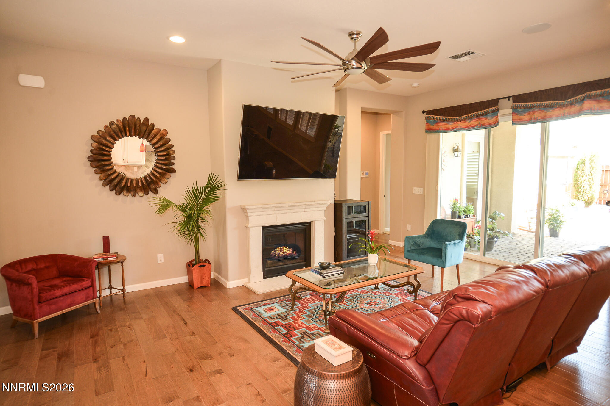 2300 Maximus Lane Reno, NV 89521 - Photo 5 of 44 Living room TV Fireplace gas