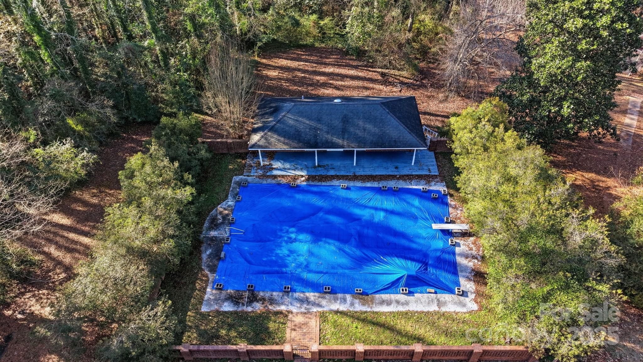 415 Love Lane Rockingham, NC 28379 - Photo 41 of 46 a view of a backyard