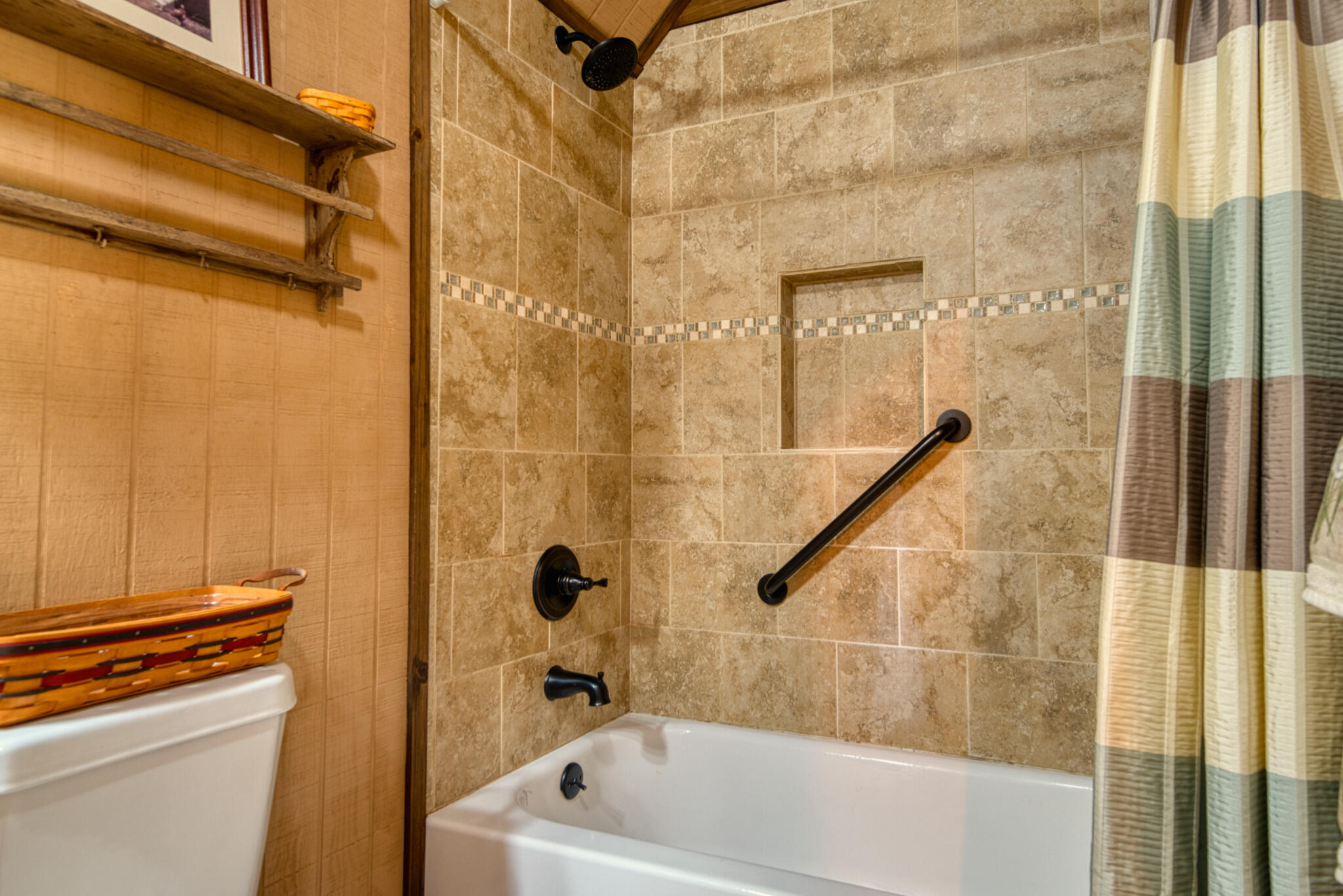 567 Weeks Road Northwest Floyd, VA 24091 - Photo 59 of 71 a bathroom with a tub and shower