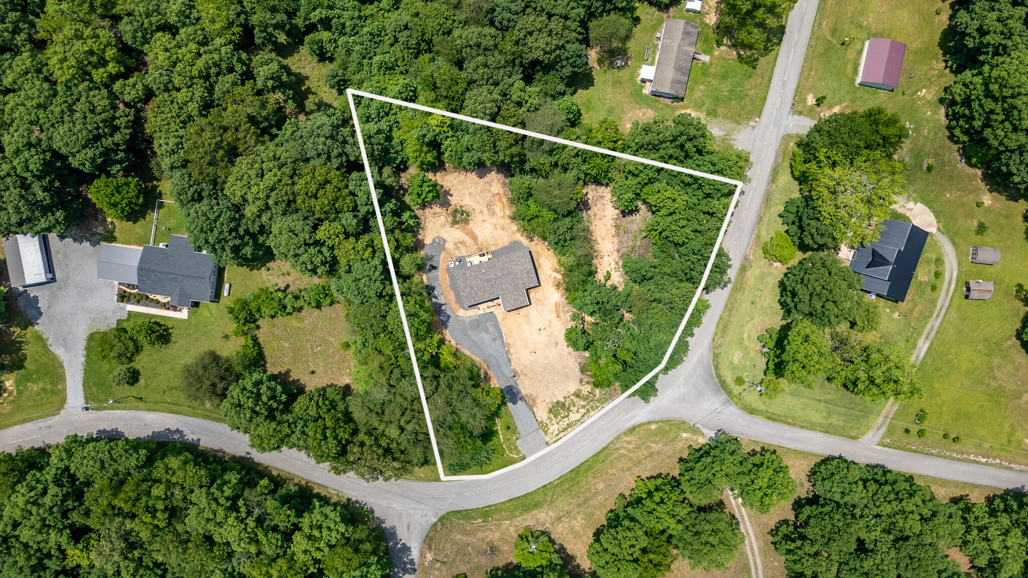 1231 Black Mountain Road Dunlap, TN 37327 - Photo 27 of 34 aerial marked property