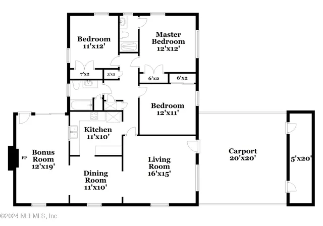 $1,780 | 6238 Green Pine Lane, Jacksonville, FL 32277