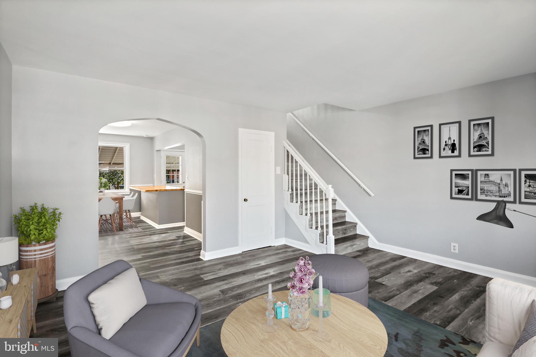 1079 Elm Road Halethorpe, MD 21227 - Photo 30 of 30 Great open floor plan! Virtually staged