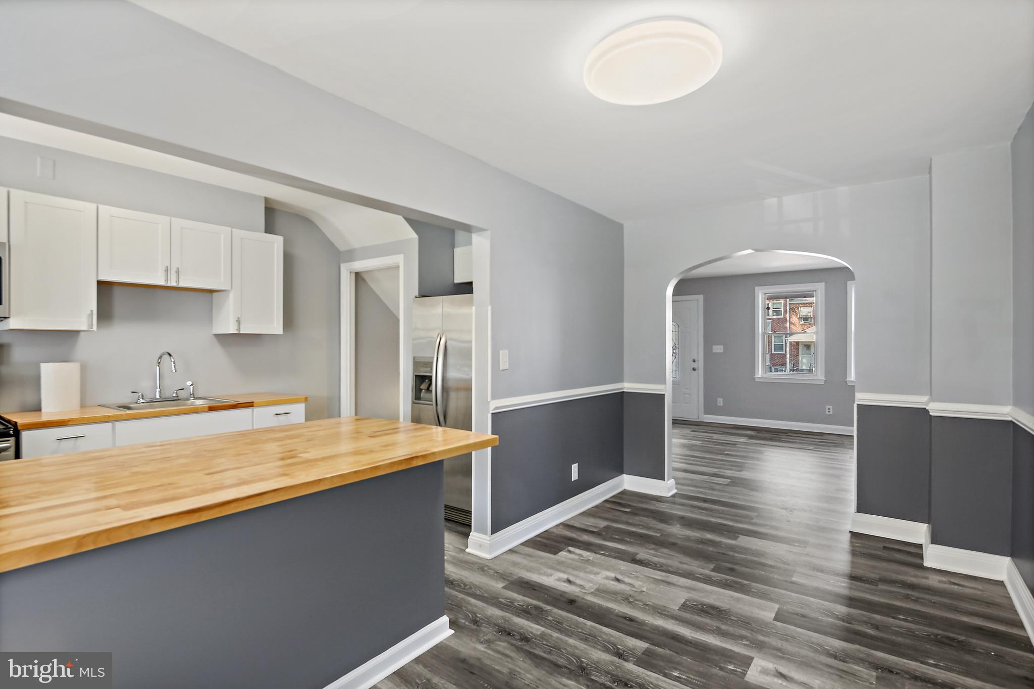 1079 Elm Road Halethorpe, MD 21227 - Photo 7 of 30 Beautiful archway & new flooring