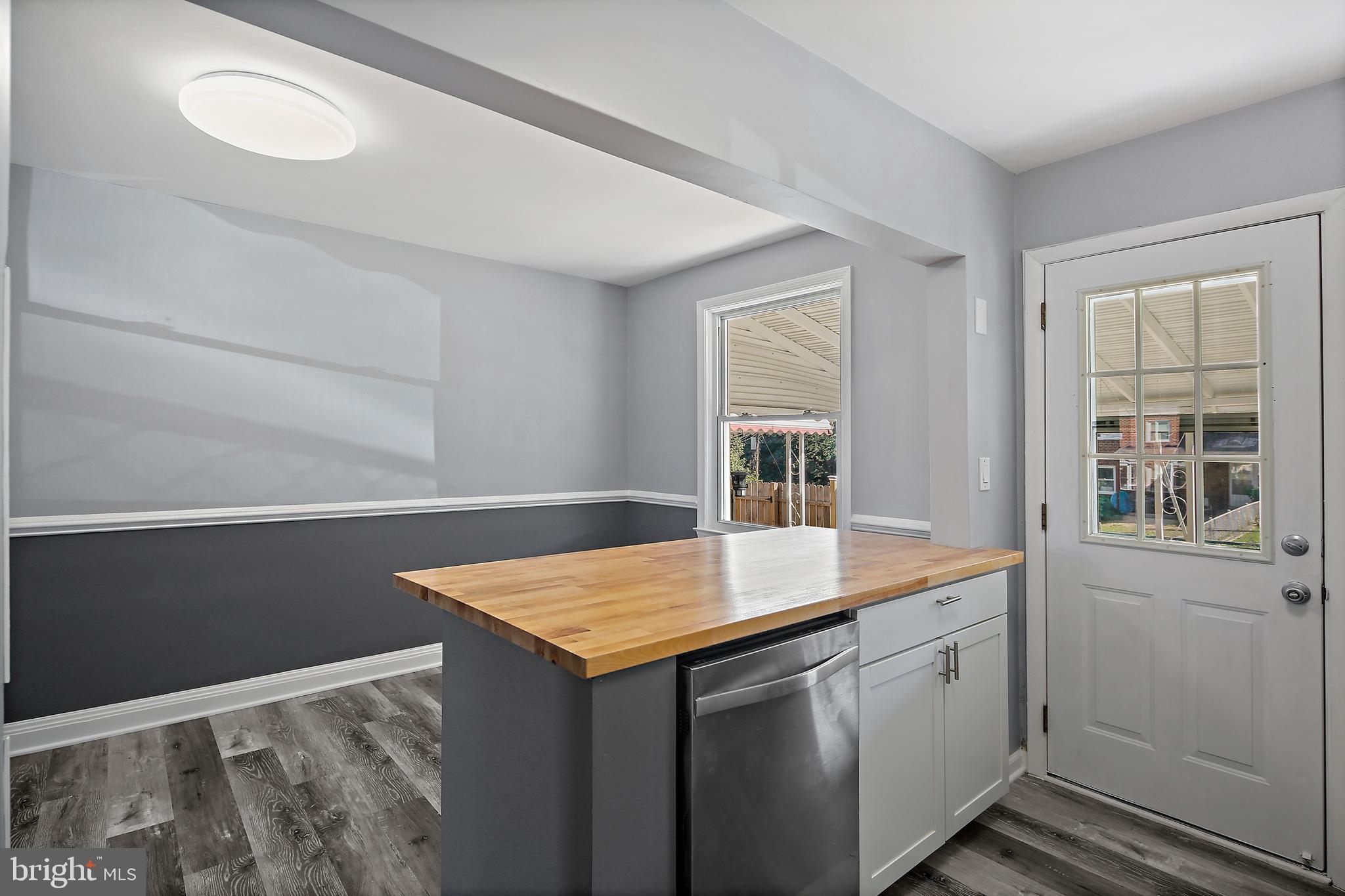 1079 Elm Road Halethorpe, MD 21227 - Photo 8 of 30 Kitchen & adjoining Dining Room