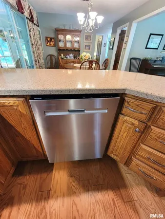 a view of a window in a room