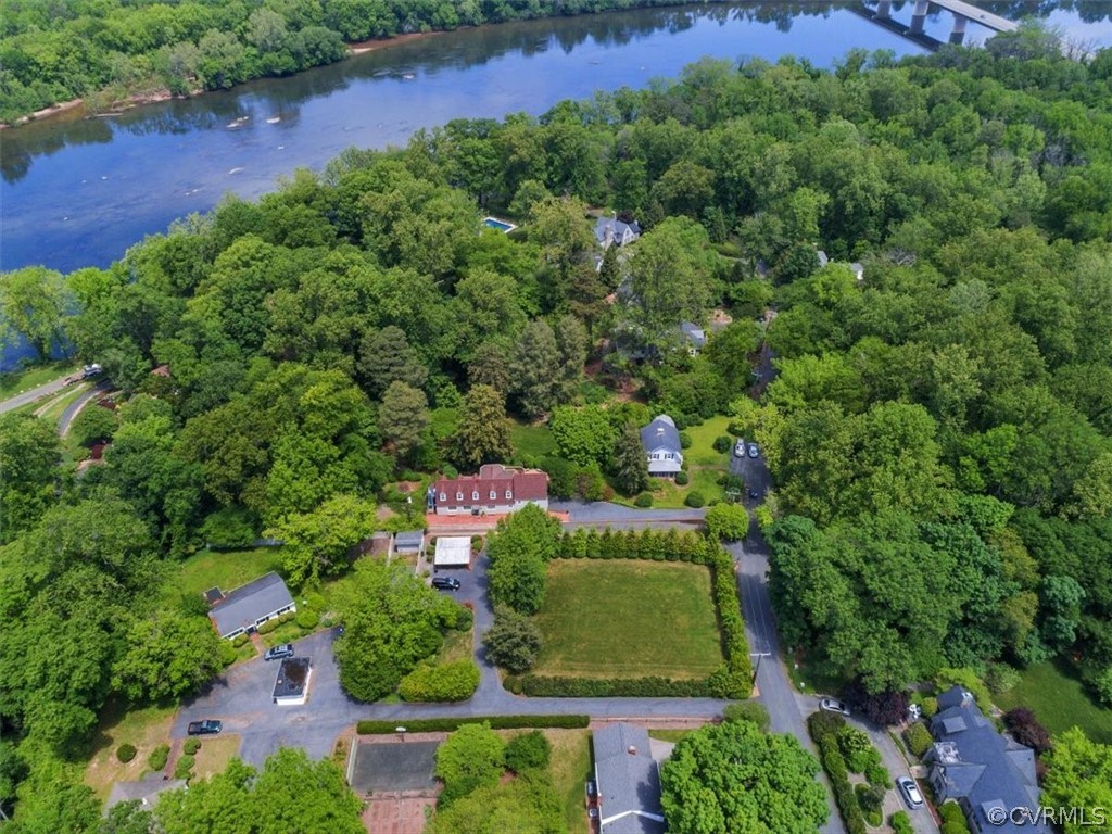 4610 Butte Road Richmond, VA 23235 - Photo 3 of 48 an aerial view of a house with a yard