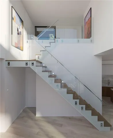 a view of entryway and hall