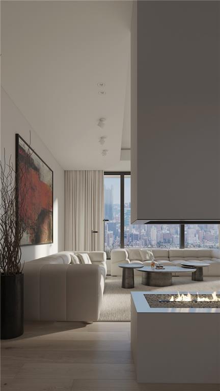 316 Cola Street Pittsburgh, PA 15203 - Photo 6 of 19 a living room with stainless steel appliances kitchen island granite countertop a sink stove and cabinets