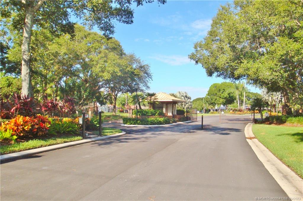 1939 Southwest Oak Ridge Road Palm City, FL 34990 - Photo 26 of 31 Gated Entry to Oak Ridge