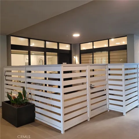 a view of a livingroom with furniture