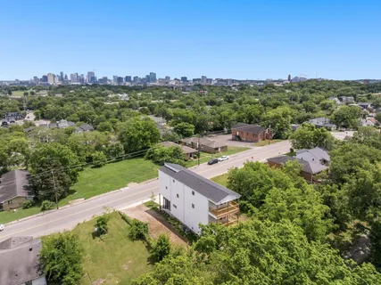 a view of a porch with wooden floor