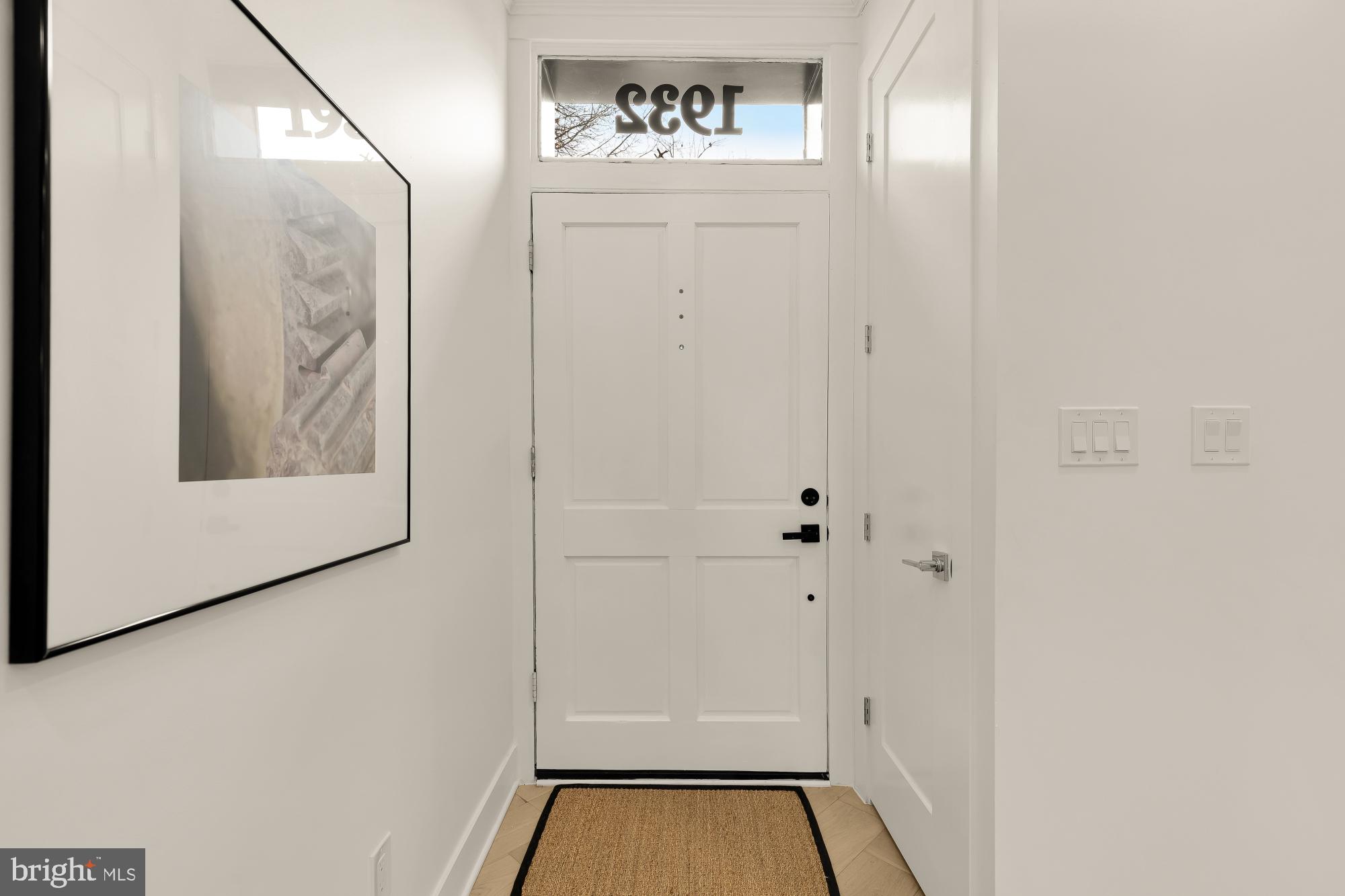 1932 11th Street Northwest Washington, DC 20001 - Photo 3 of 53 a view of a hallway with closet
