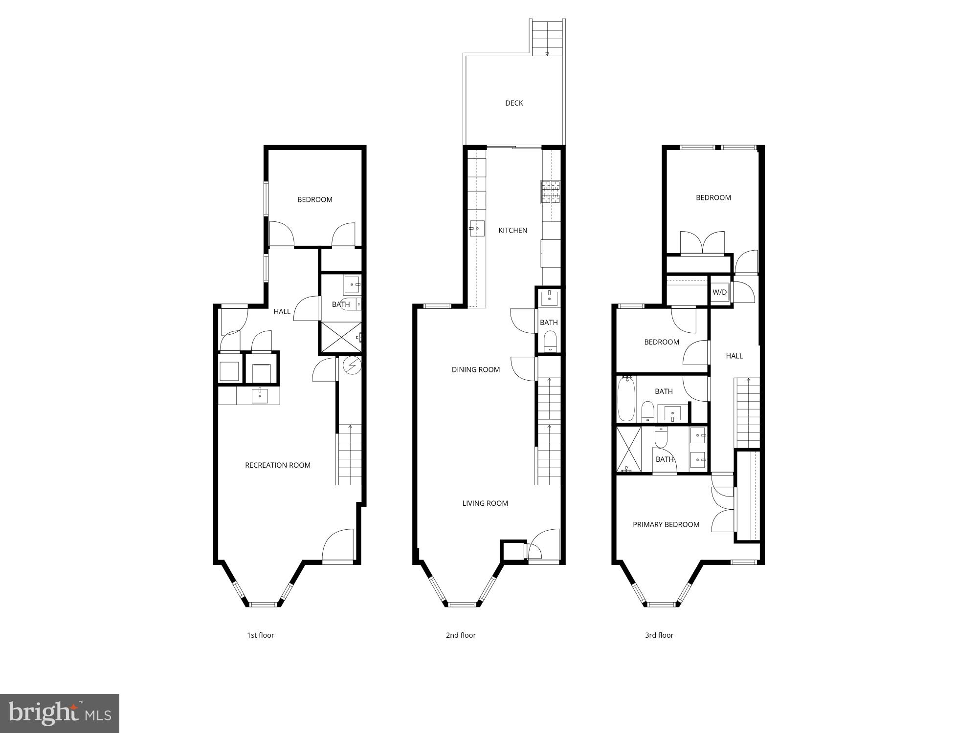 1932 11th Street Northwest Washington, DC 20001 - Photo 52 of 53 a picture of a floor plan