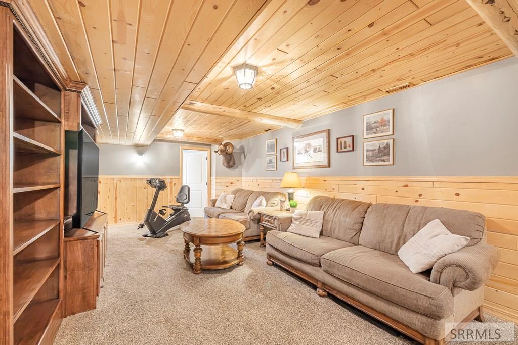 4106 East 67 North Rigby, ID 83442 - Photo 33 of 92 Custom Downstairs Family Room