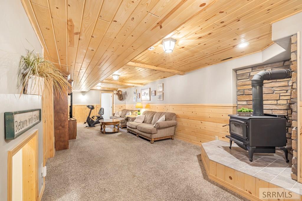 4106 East 67 North Rigby, ID 83442 - Photo 36 of 92 Custom Downstairs Family Room