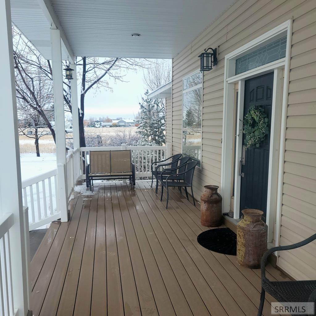 4106 East 67 North Rigby, ID 83442 - Photo 57 of 92 Front Deck Facing North