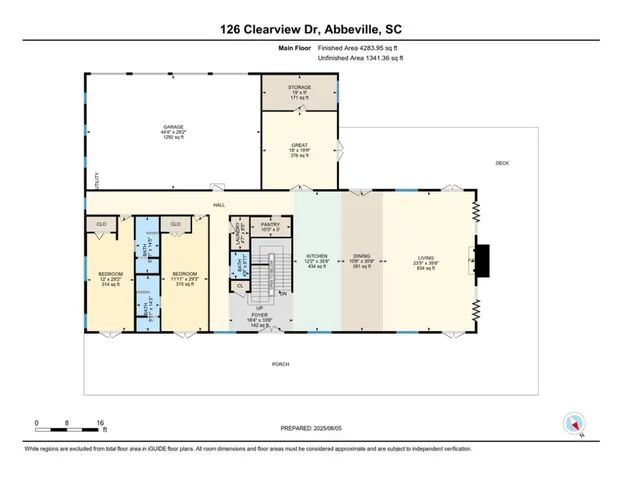 $4,460,000 | 126 Clearview Drive, Abbeville, SC 29620