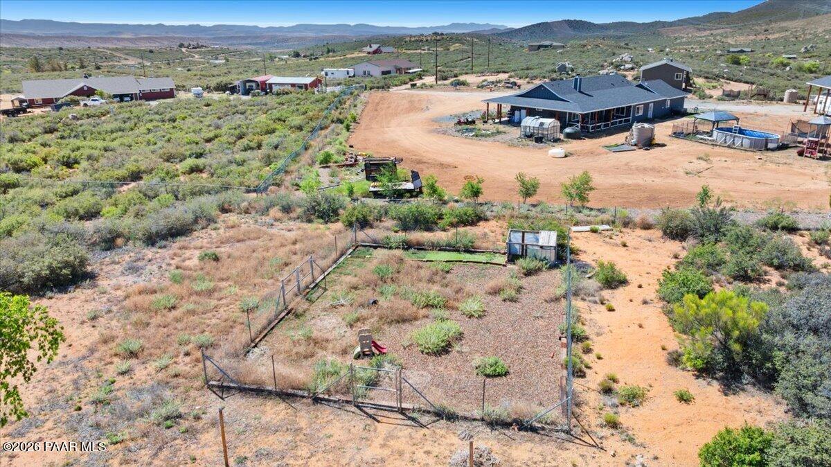 17313 East Lions Crossing Road Dewey, AZ 86327 - Photo 31 of 42 Aerial Dog Run