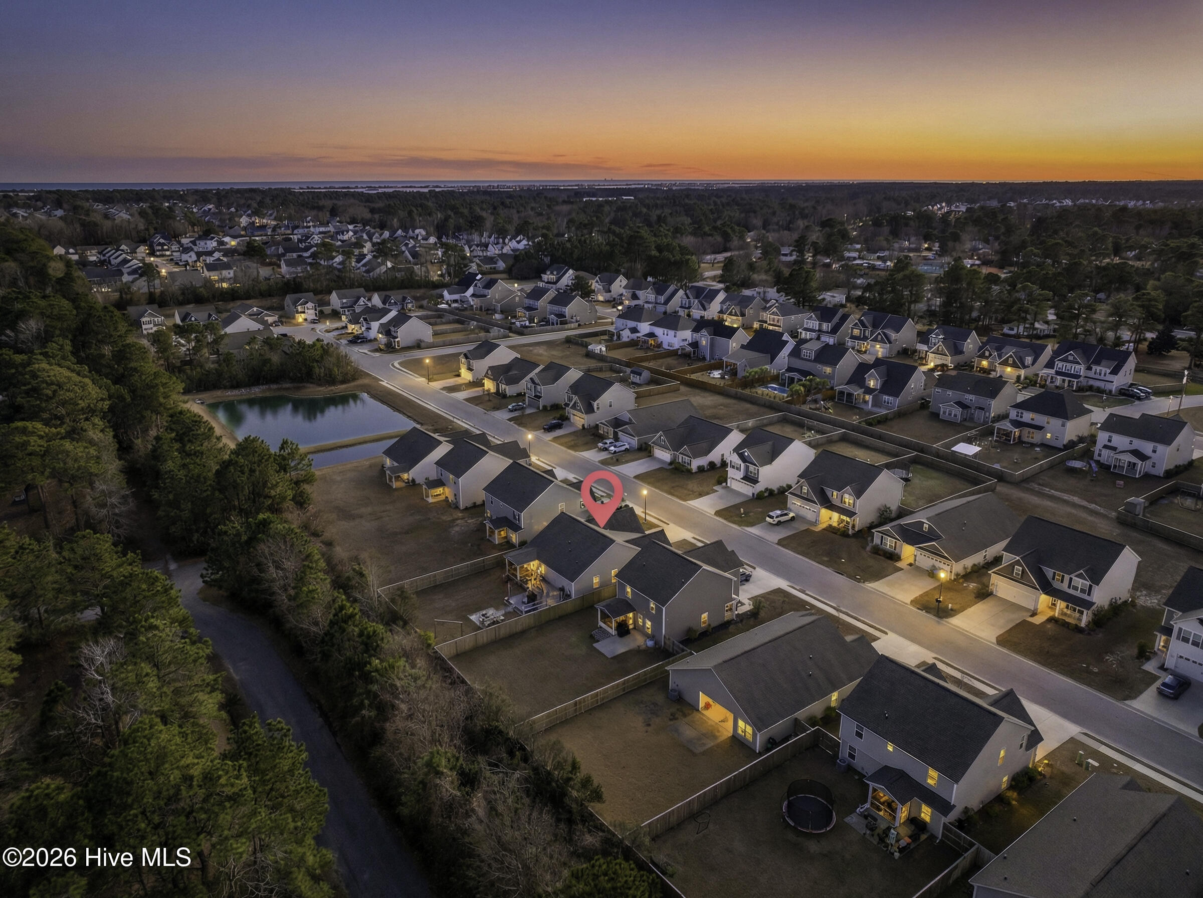 94 West Luminous Way Hampstead, NC 28443 - Photo 42 of 59 94WLuminousWay-42_Dusk